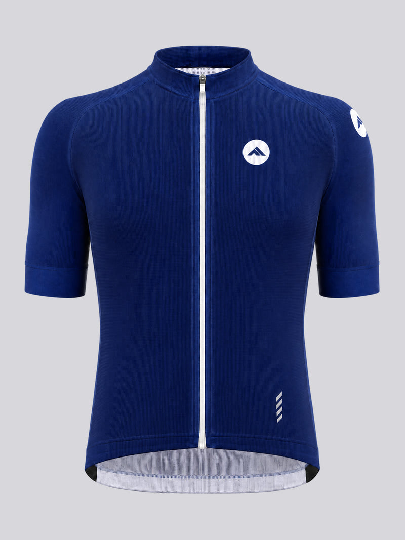 Ženski kolesarski dres Minimalist Navy