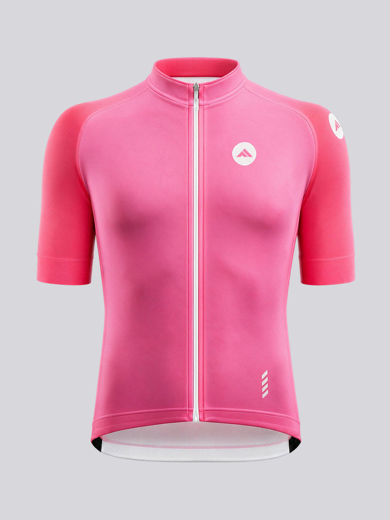 Moški kolesarski dres Minimalist roza