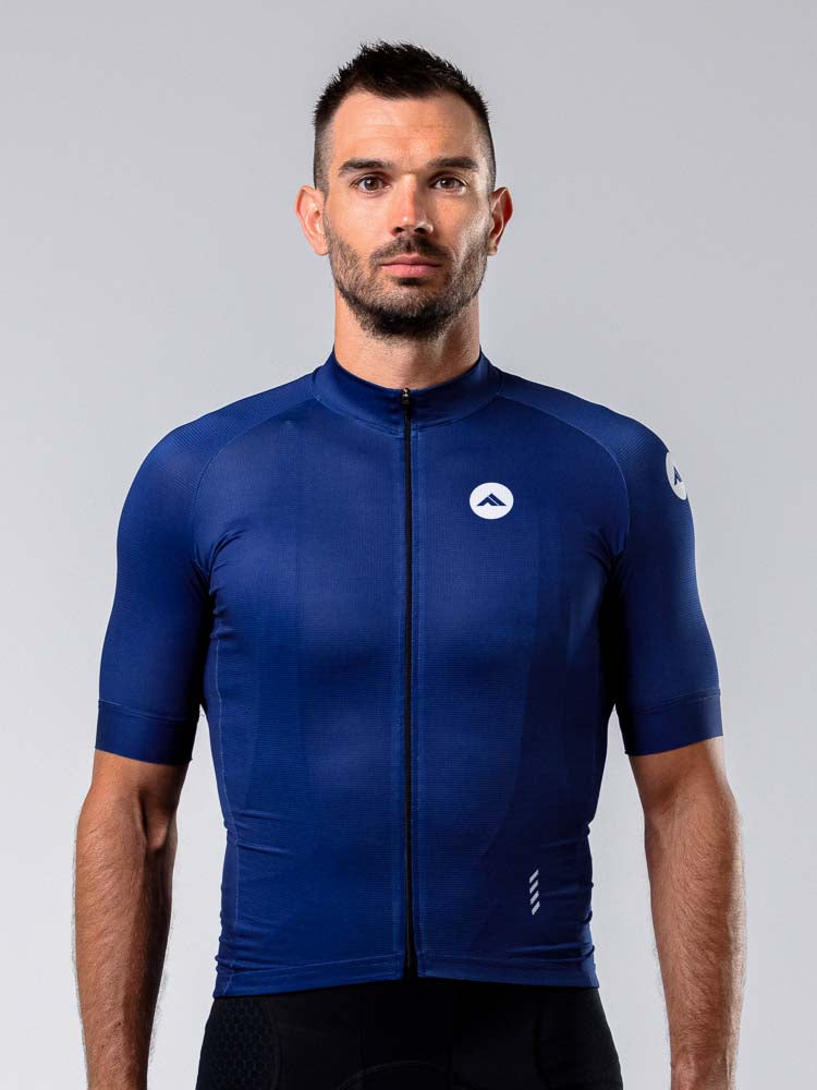 Moški kolesarski dres Minimalist Navy