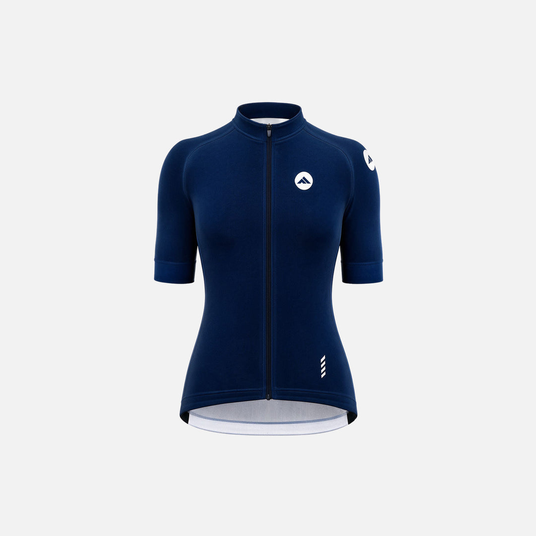Ženski kolesarski dres Minimalist Navy